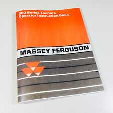 MASSEY FERGUSON 390 390T 398 399 TRACTORS OWNERS OPERATORS MANUAL for sale  Shipping to Ireland