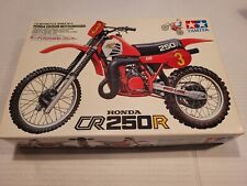 Tamiya 1/12 Honda CR250R Motocrosser Bike Plastic Model Kit L@@K!, used for sale  Shipping to South Africa
