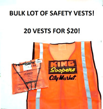 vest safety orange vests for sale  Johnstown