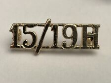 Army badge 15th for sale  MORPETH