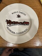 Placa de colección de 11" World Famous Budweiser Clydesdales segunda mano  Embacar hacia Argentina