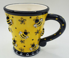 Taza de café Burton + Burton 3d día abeja miel amarillo negro, usado segunda mano  Embacar hacia Argentina