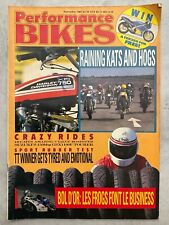 Performance bikes magazine for sale  COLCHESTER