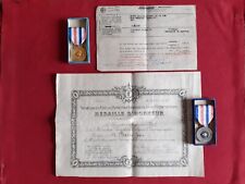 Lot médaille ancienne d'occasion  Saint-Pantaléon-de-Larche