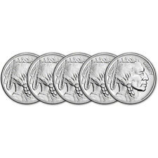 Five silver round for sale  Dallas