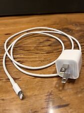 Used, Genuine Apple A1265 USB Power Adapter Supply Plug Charger with Lightning Cord for sale  Middletown