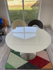 Extendable glass dining for sale  GLASGOW