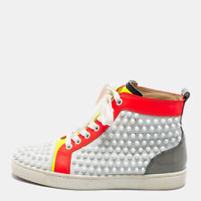 Christian Louboutin Multicolor Patent and Leather Louis Spikes Sneakers for sale  Shipping to South Africa