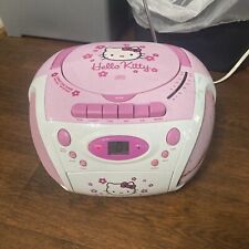 Rádio Boombox Hello Kitty CD-Cassette Tape Player-AM/FM funciona comprar usado  Enviando para Brazil