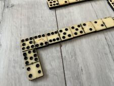 Antigo jogo de tabuleiro vintage Pub Domino. Feito à mão. Marfim. comprar usado  Enviando para Brazil