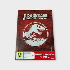 Jurassic Park Collectors Box Set 1-3 & Beyond Jurassic Park Steel Book Region 4 comprar usado  Enviando para Brazil