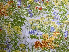 Usado, Tela para tapicería de cortinas florales vintage de 1970 46,5"" con ancho x 104"" L segunda mano  Embacar hacia Argentina