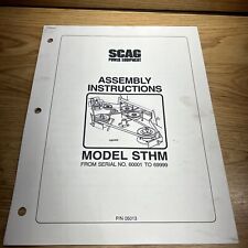 Scag model sthm for sale  Cornell