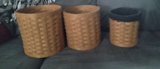 Longaberger basket canisters for sale  Lake Wales