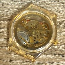 Usado, 1990 raro relógio esqueleto de gelatina Swatch feito na Suíça comprar usado  Enviando para Brazil