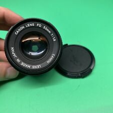 Canon FD 50mm 1:1.8 F/1.8 S.C. Lente para câmera SLR montagem FD - Funcionando #9 comprar usado  Enviando para Brazil
