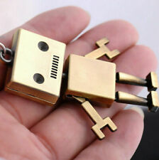 1*Lindo Metal Móvil Robot Llavero Llavero Anillo Bolso Cartera Colgante segunda mano  Embacar hacia Argentina