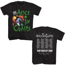 Usado, Camisa de música negra Alice In Chains Facelift Tour 91 segunda mano  Embacar hacia Argentina