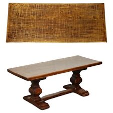 VINTAGE REFECTORY ROBERT MOUSEMAN THOMPSON STYLE DAZED OAK COFFEE TABLE J1 for sale  Shipping to South Africa