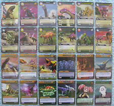 Dinosaur King TCG Choose 1 Dinotector Showdown Silver Rare Foil Card from List for sale  Shipping to Canada