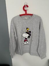 Snoopy sweatshirt grau gebraucht kaufen  Neumarkt i.d.OPf.