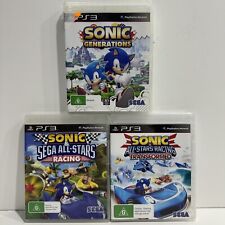 Sonic Generations PS3, Sonic All Star Racing, Sonic Racing Transformed Bundle comprar usado  Enviando para Brazil