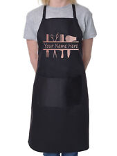 Personalised apron hairdresser for sale  Shipping to Ireland