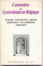 Centenaire symbolisme belgique gebraucht kaufen  Dinkelscherben