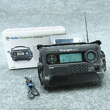 Voyager Pro Radio KA600 Multibanda Solar Weather RDS Manivela Preparação Acampamento comprar usado  Enviando para Brazil