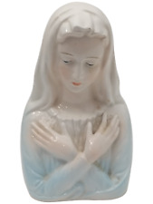 Usado, Jarrón Cabeza Relpo Mary Virgen Madre Madonna Plantadora Japón Cerámica 5127 De Colección segunda mano  Embacar hacia Mexico