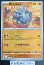 Carte pokemon rhinocorne d'occasion  Valognes