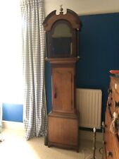 oak longcase clock for sale  STAMFORD