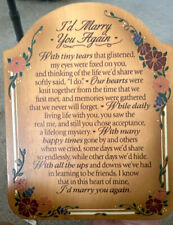 Vintage marry plaque for sale  Cumming