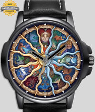 Relógio de pulso elegante exclusivo 12 estrelas do zodíaco Constellation comprar usado  Enviando para Brazil