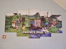 Minecraft multi canvas for sale  STOCKPORT
