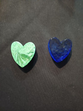 Glass heart paperweights for sale  Ponca City