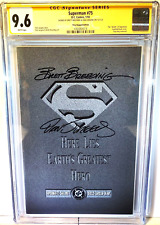 DAN JURGENS, BRETT BREEDING SIGNED SUPERMAN 75-CGC SS 9.6-DEATH OF SUPERMAN! for sale  Shipping to South Africa