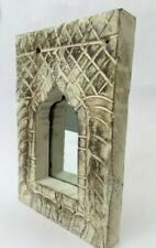 Beautiful Frame Vintage Hand Carved Wooden Engraved Mirror Wall Frame Home Deco for sale  Shipping to South Africa