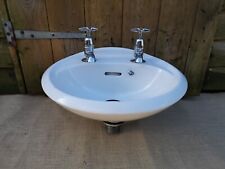 Vintage Ideal Standard Hand Basin Sink And Vintage Taps for sale  Shipping to South Africa