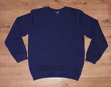Navy blue sweatshirt for sale  OTLEY