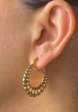 Gold minimalist earrings for sale  EDGWARE
