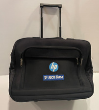 HP TechData Rolling Travel Business Bag Laptop Computer Case Carry On Black for sale  Shipping to South Africa