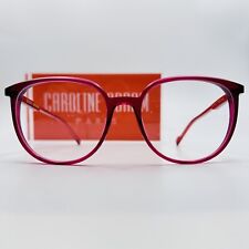 Caroline Abram Women's Oval Purple Red Blush Mod. COOKIE Oversize New, used for sale  Shipping to South Africa