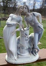 Lladro Shakespeare Figurine ROMEO AND JULIET #4750 Matte Finish Excellent Cond., used for sale  Shipping to South Africa