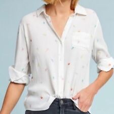 Used, Rails Kate White with Popsicles Button Down Blouse Shirt Sz Large Lightweight for sale  Shipping to South Africa