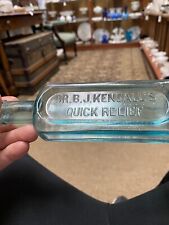 Doctor B.J. Kendall’s Quick Relief Medicine Bottle Circa 1880 for sale  Shipping to South Africa