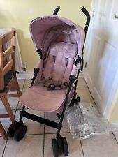 Silver Cross Pop 2 Stroller Pushchair With Raincover Blush Pink for sale  Shipping to South Africa