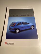 Vauxhall corsa expression for sale  NEWCASTLE UPON TYNE