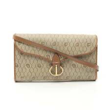 Bolso de hombro Christian Dior panal PVC cuero beige marrón claro segunda mano  Embacar hacia Argentina