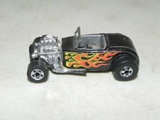 Hot Wheels 1975 Black '32 Ford Roadster Hot Rod Blackwalls Street Rod for sale  Shipping to South Africa